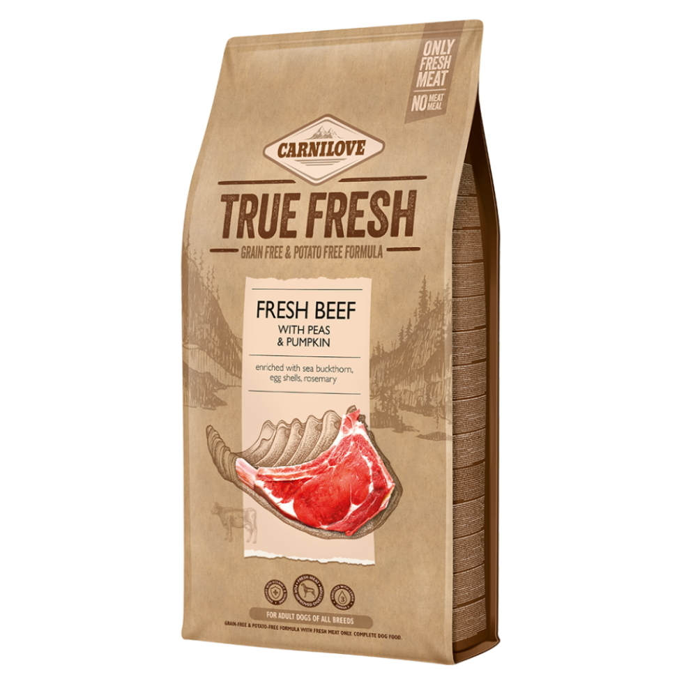 CARNILOVE Dog true fresh adult beef pro psy, Hmotnost balení: 4 kg