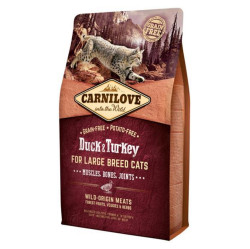 CARNILOVE  Duck & Turkey granule pro kočky, Hmotnost balení: 2 kg