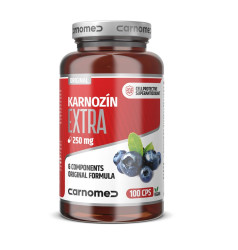 Carnomed Karnozín Extra Pure & Strong 250 mg 100 kapslí