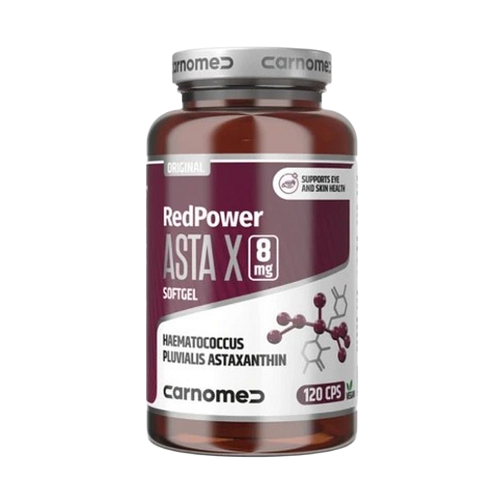 CARNOMED RedPower Asta X 8 mg 120 kapslí