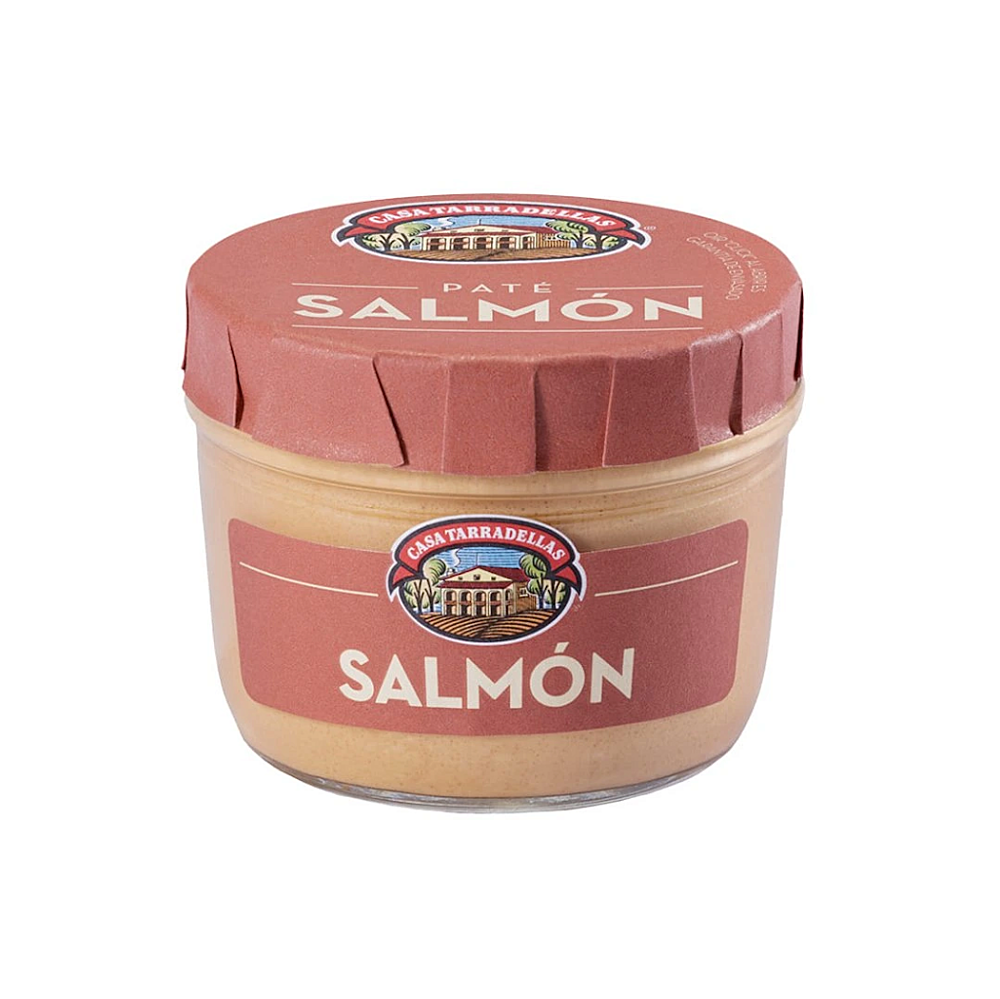 CASA TARRADELLAS Paštika s lososovou příchutí Salmón 125 g