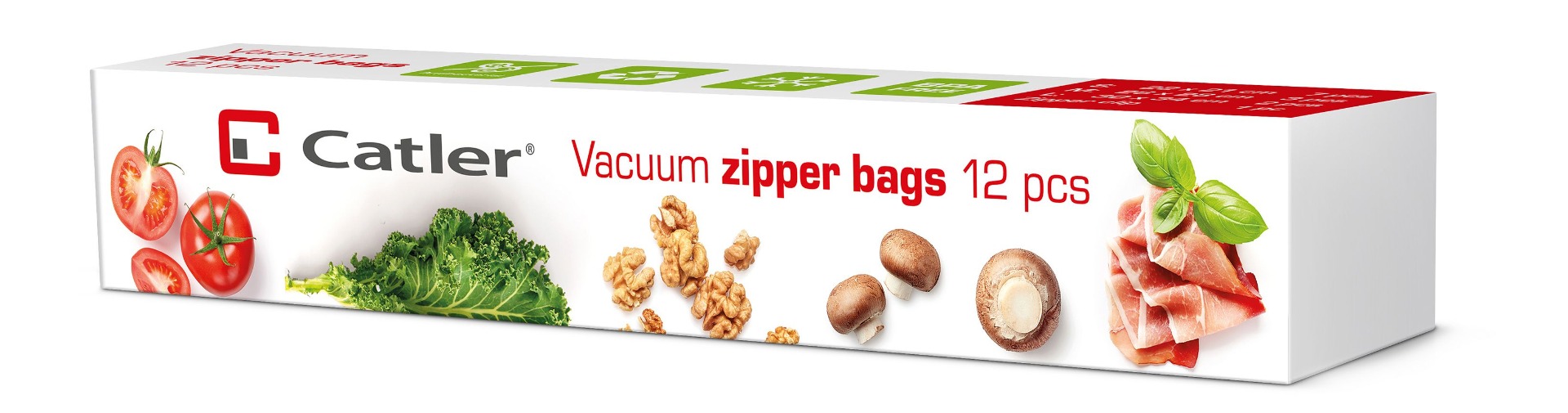 Catler Vacuum zip bags vakuovací sáčky 12 ks