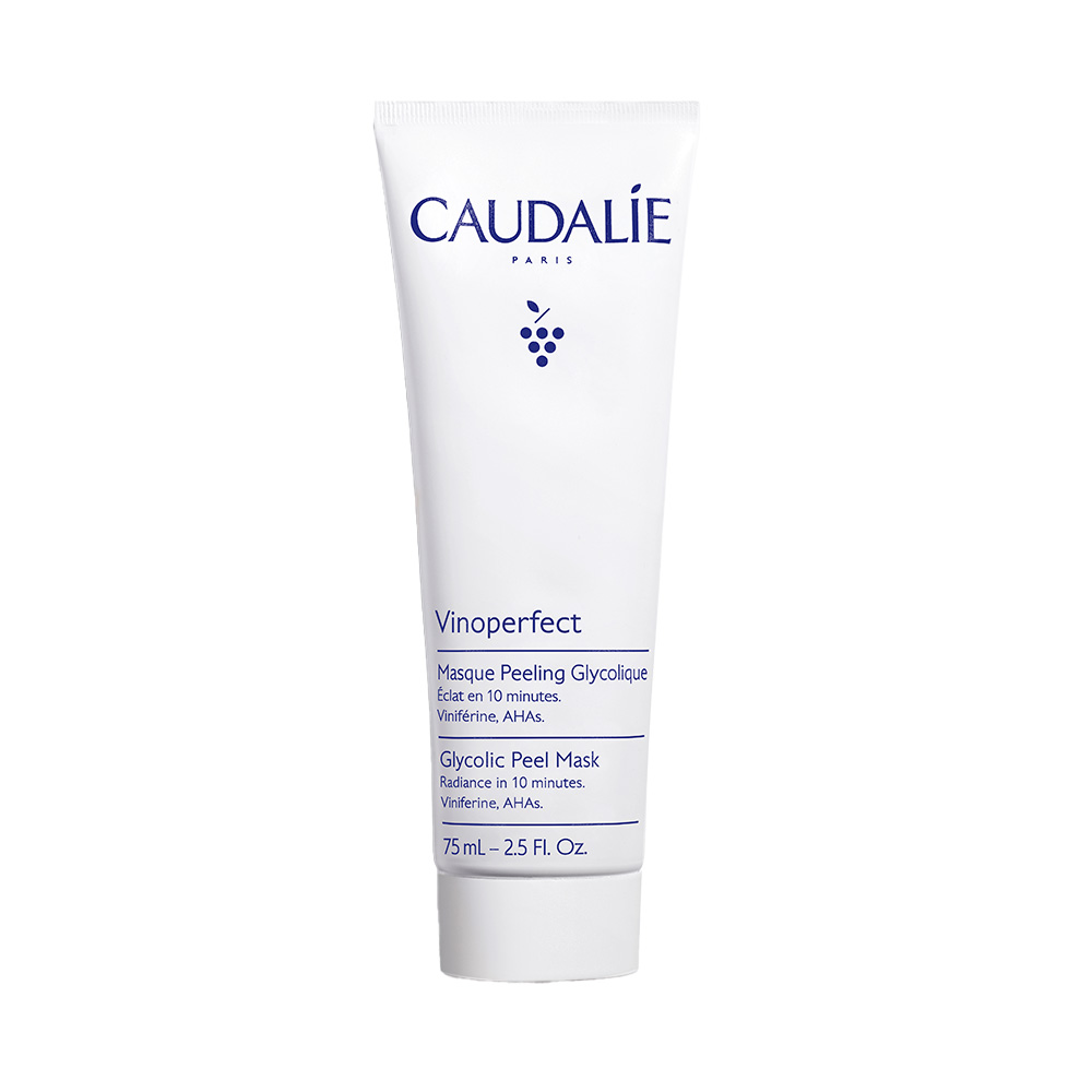 Caudalie Vinoperfect Glycolic Peel Mask glykolová peelingová maska 75 ml