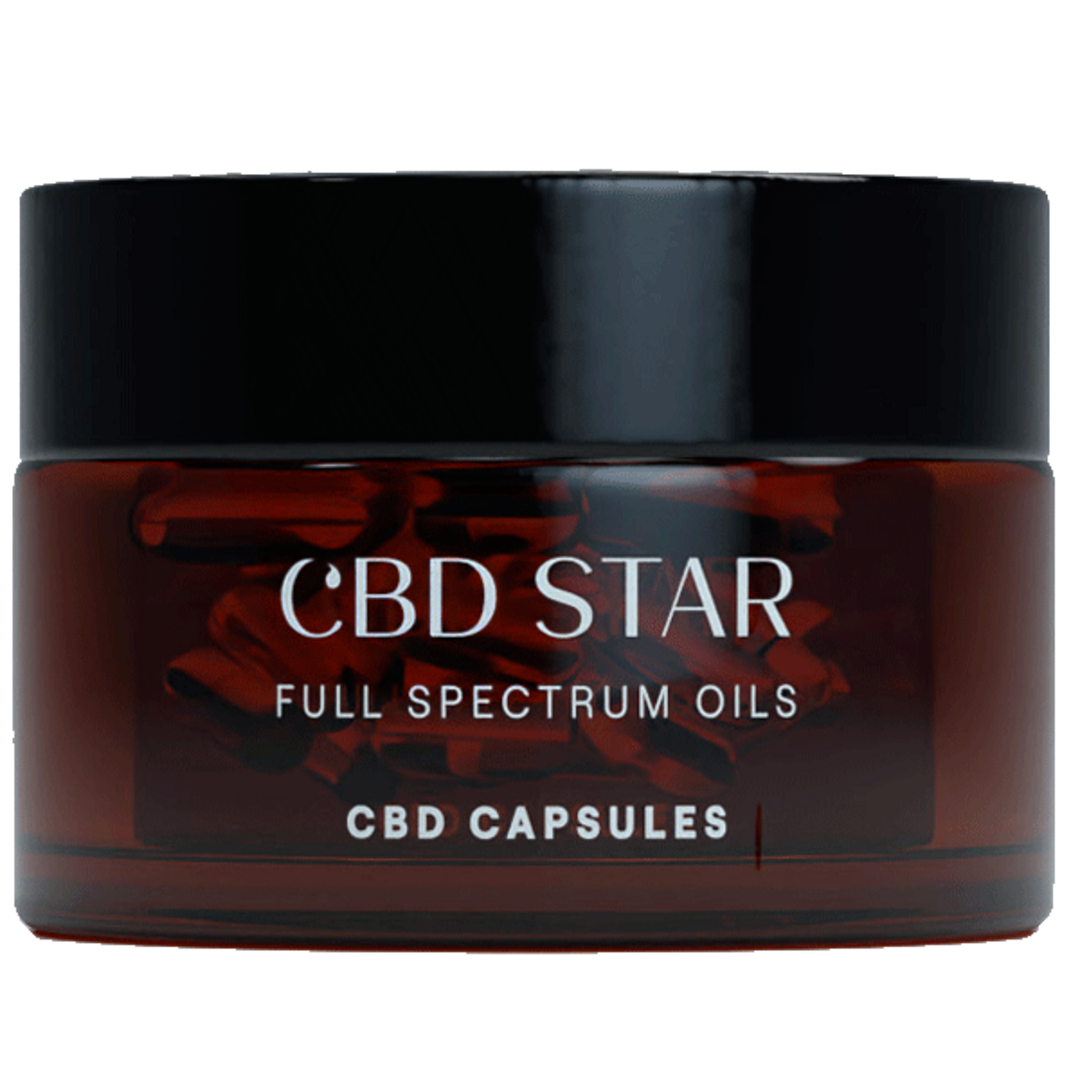 cbdstar CBD Kapsle 1000mg - 30 kapslí Full Spectrum CBD, 30 cps