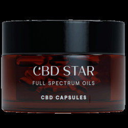 cbdstar CBD Kapsle 1000mg - 30 kapslí Full Spectrum CBD, 30 cps