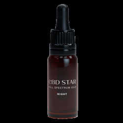 cbdstar CBD “NIGHT” olej 10% - 10ml Full Spectrum CBD, 10 ml