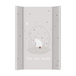 Ceba BABY Podložka přebalovací 2-hranná s pevnou deskou (50x70) Basic Polar Bears