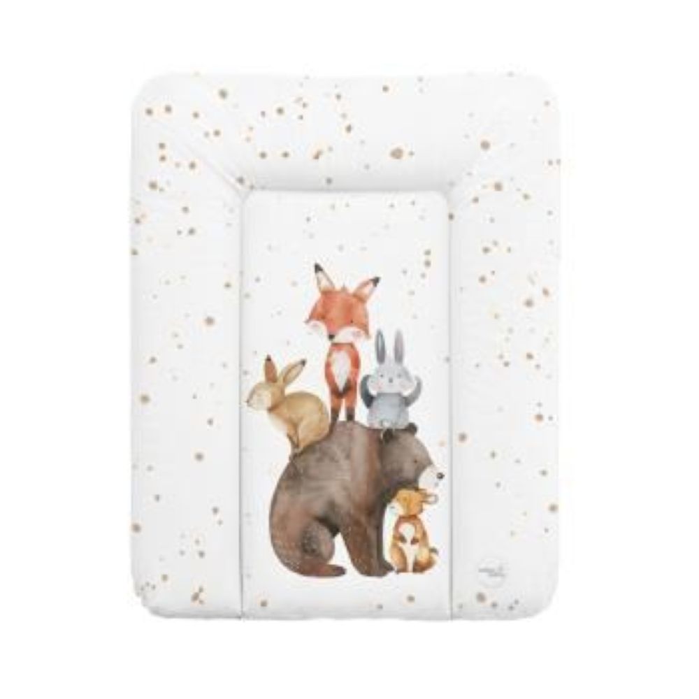 Ceba Měkká přebalovací podložka 50×70 cm Basic – na komodu pro miminko - Animals