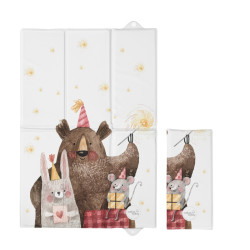 Ceba Podložka přebalovací cestovní (40x60) Basic - Medvěd