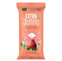 CELPO Extra jemné rýžové chlebíčky jogurt jahoda 70 g