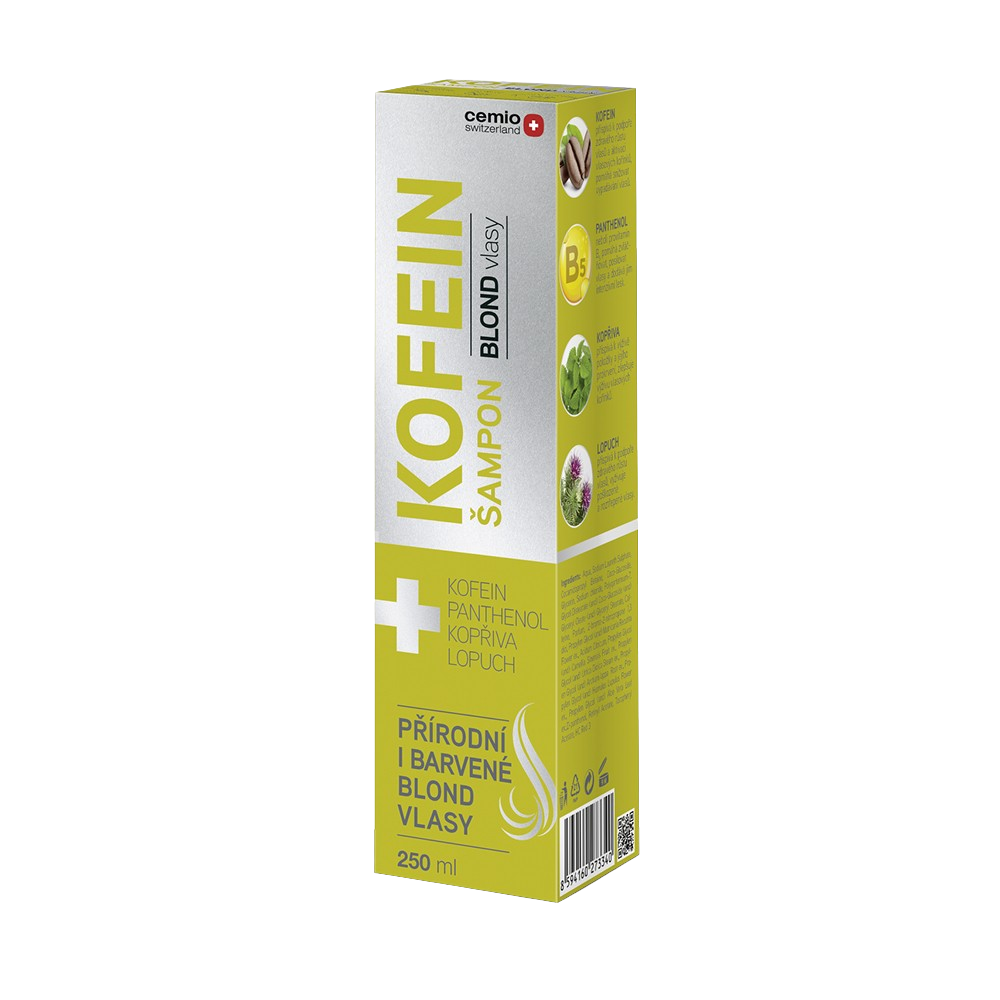 CEMIO Kofeinový šampon Blond 250 ml