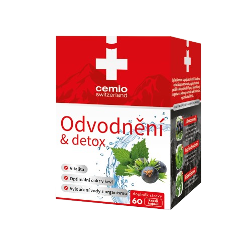CEMIO Odvodnění & detox 60 kapslí