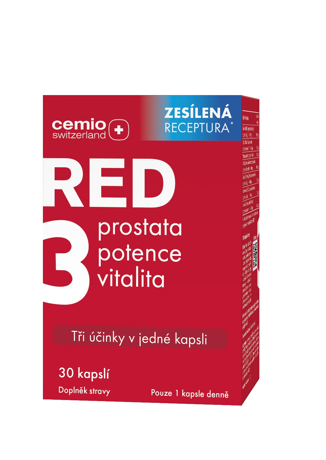 CEMIO RED3, 30 kapslí