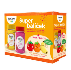 Centrum Kids Gummies multivitamín pro děti 2x60 ks dárkové balení