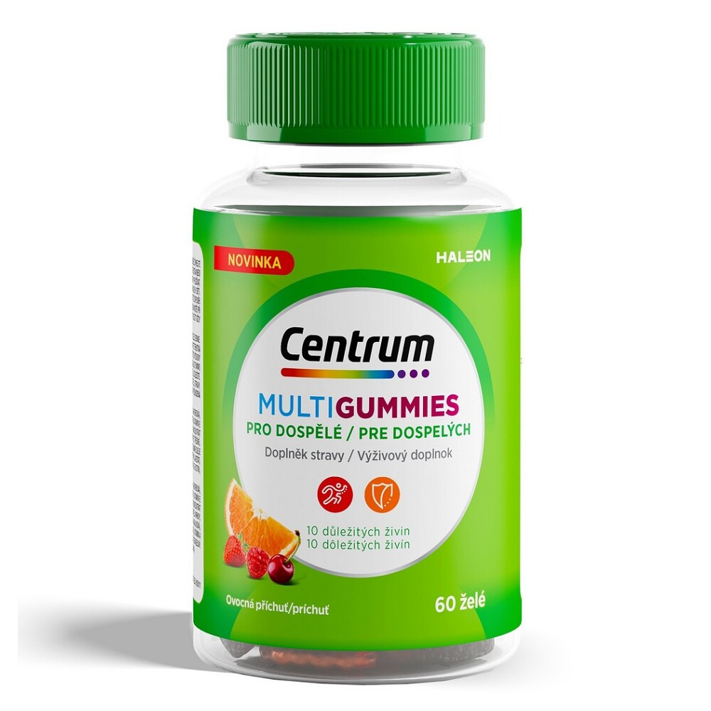 CENTRUM MultiGummies pro dospělé želé 60 kusů
