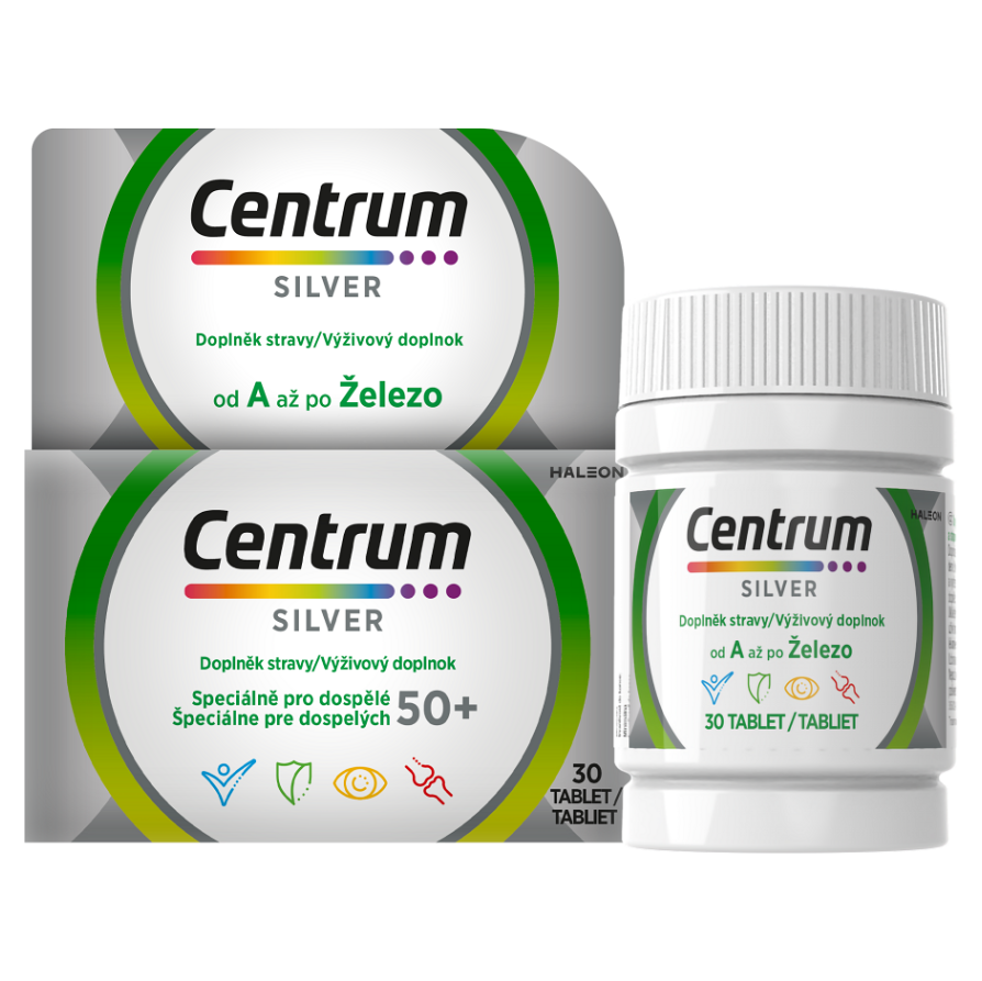 CENTRUM Multivitamín silver 50+  30 tablet