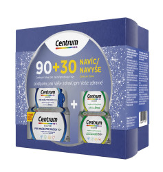 Centrum Silver pro muže 50+ a Silver 50+ 90+30 tablet