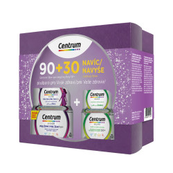 Centrum Silver pro ženy 50+ a Silver 50+ 90+30 tablet