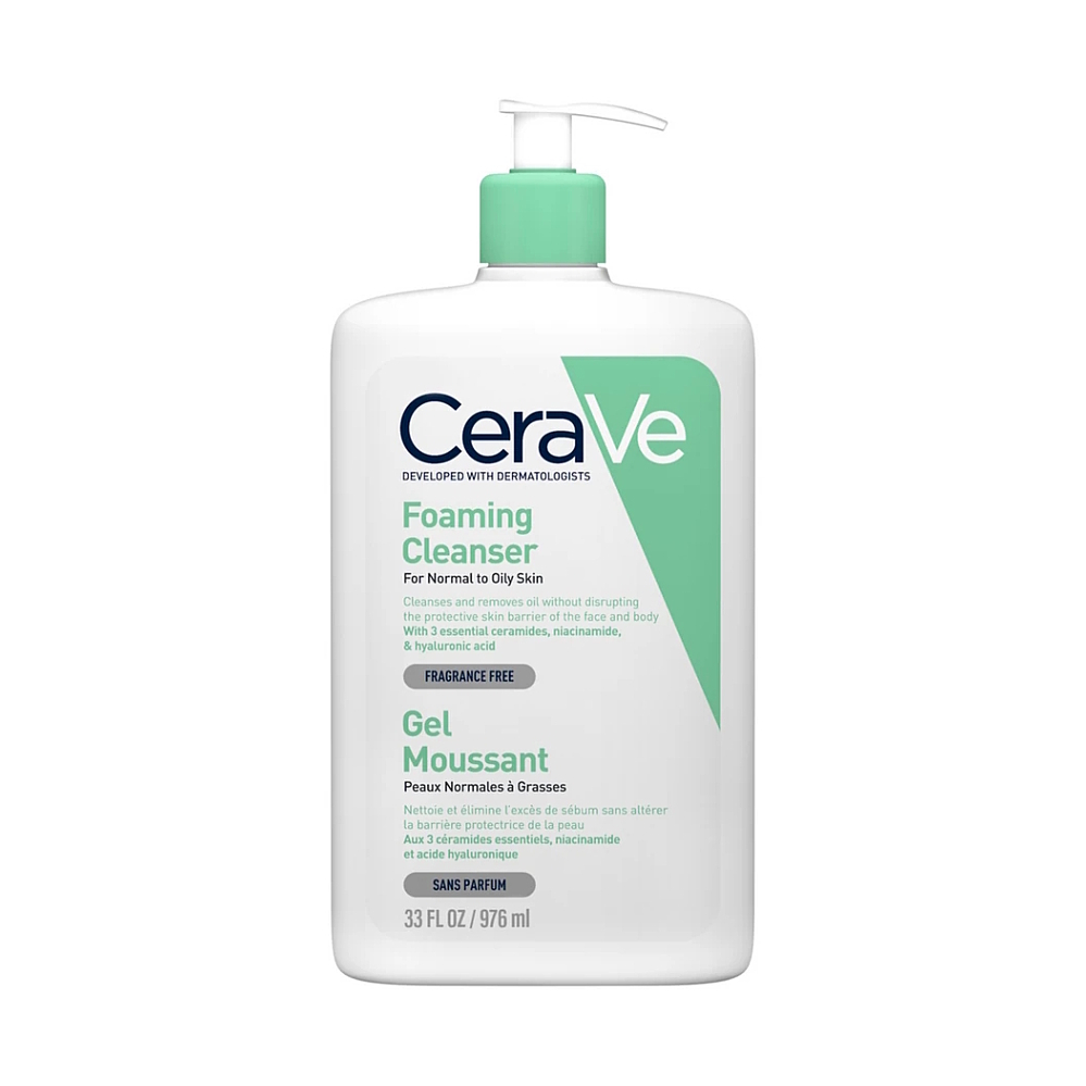 CERAVE Čisticí pěnicí gel 976 ml