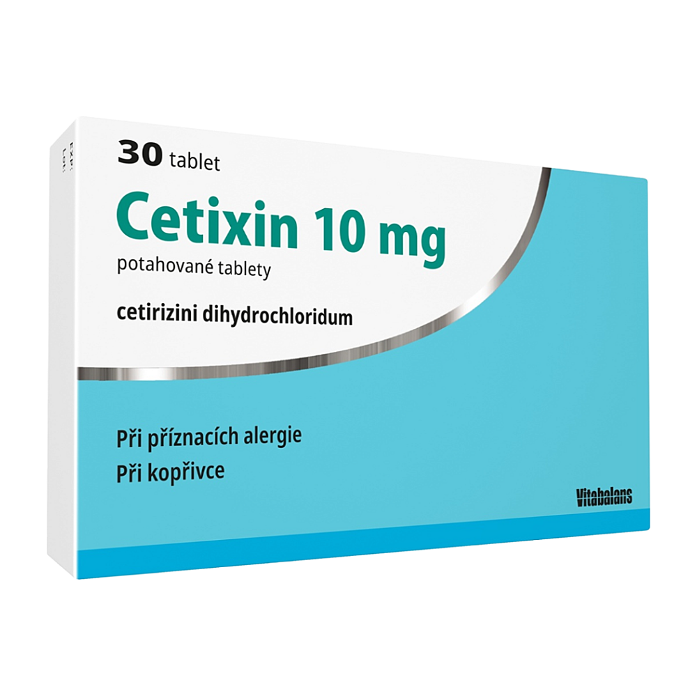 CETIXIN 10 mg 30 potahovaných tablet