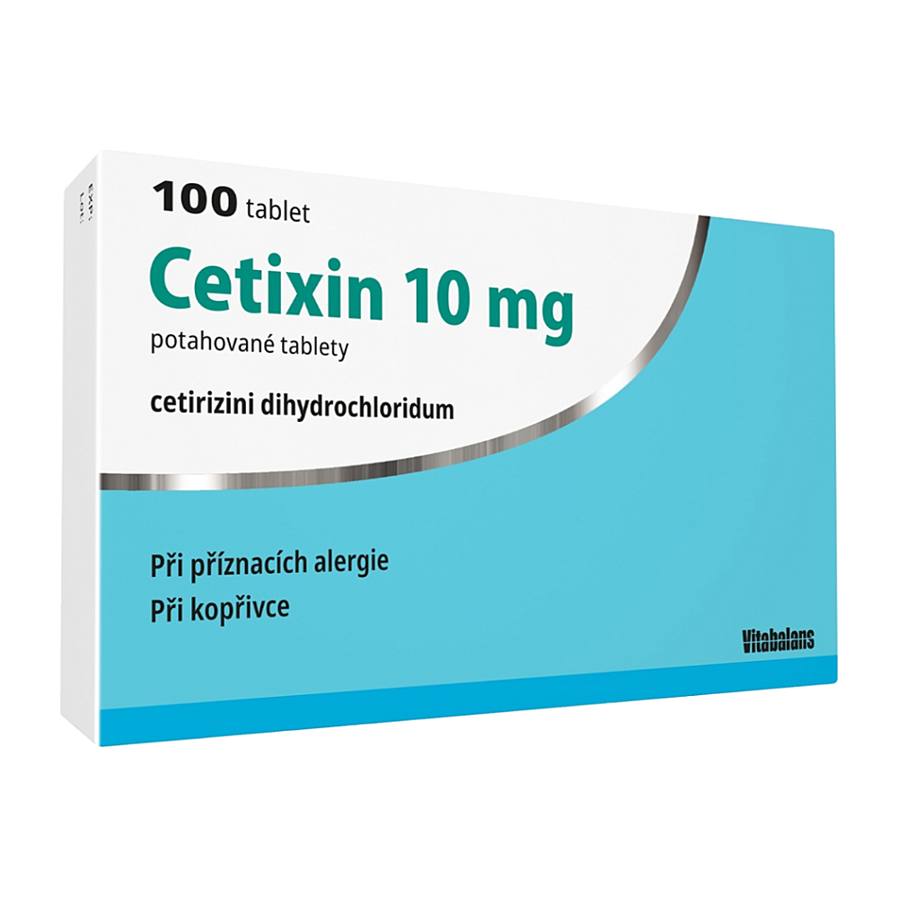 CETIXIN Potahované tablety 10 mg 100 ks