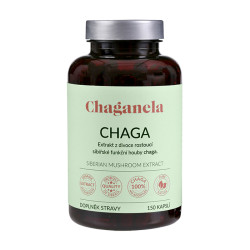 CHAGANELA Extrakt ze sibiřské čagy 150 kapslí