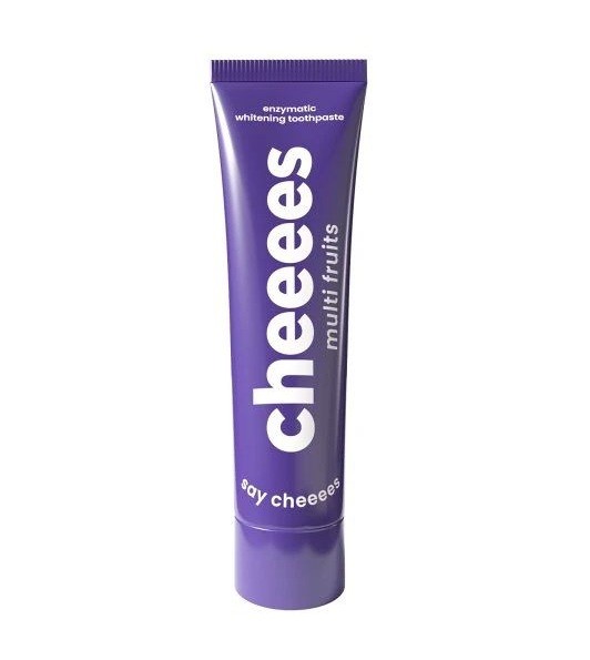 Cheeees Enzymatická bělicí zubní pasta Multi Fruits 60 g