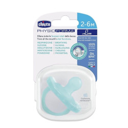 CHICCO Dudlík Physio Luxe 2-6m green, 1 ks