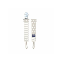 Chicco Klip na šidítko Fashion neutral