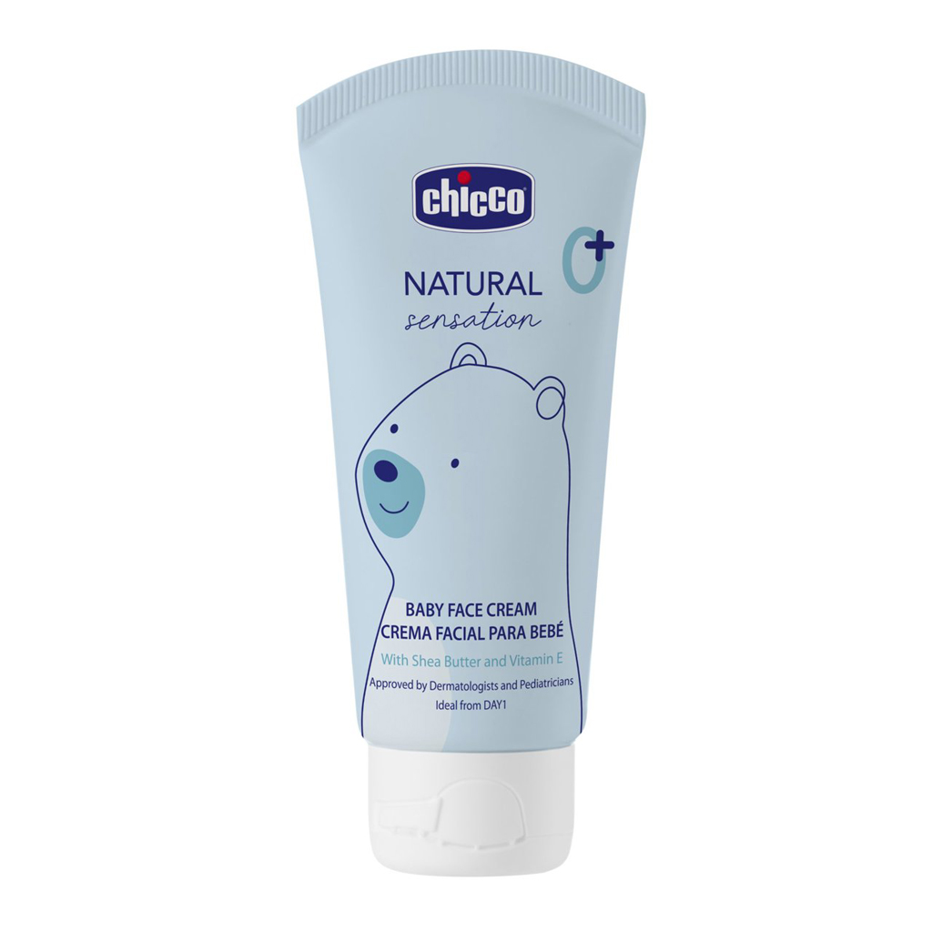 Chicco Krém na dětskou tvář Natural Sensation 0m+ 50 ml