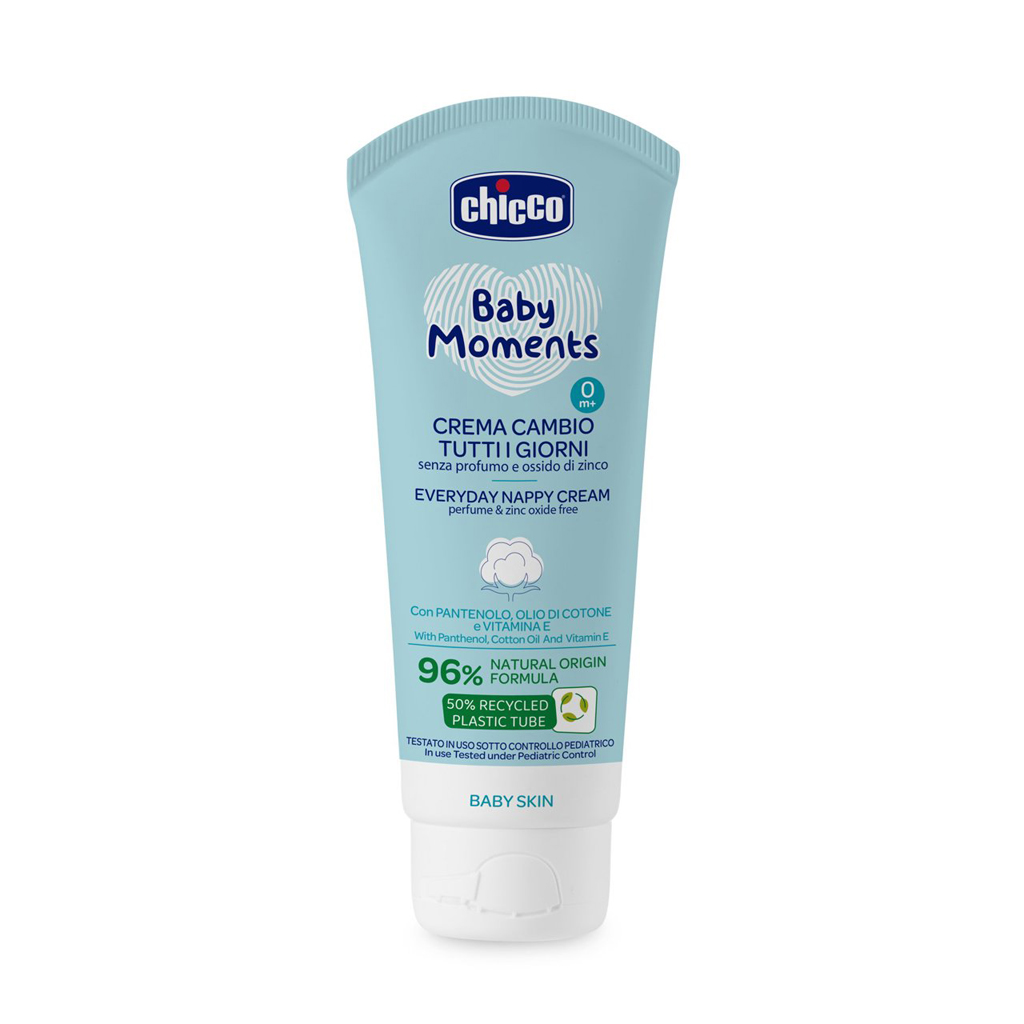 Chicco Krém na zadeček Baby Moments 0m+ 100 ml