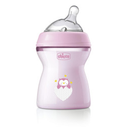 Chicco Láhev kojenecká antikolik Natural Feeling 2m+ 250 ml dívčí