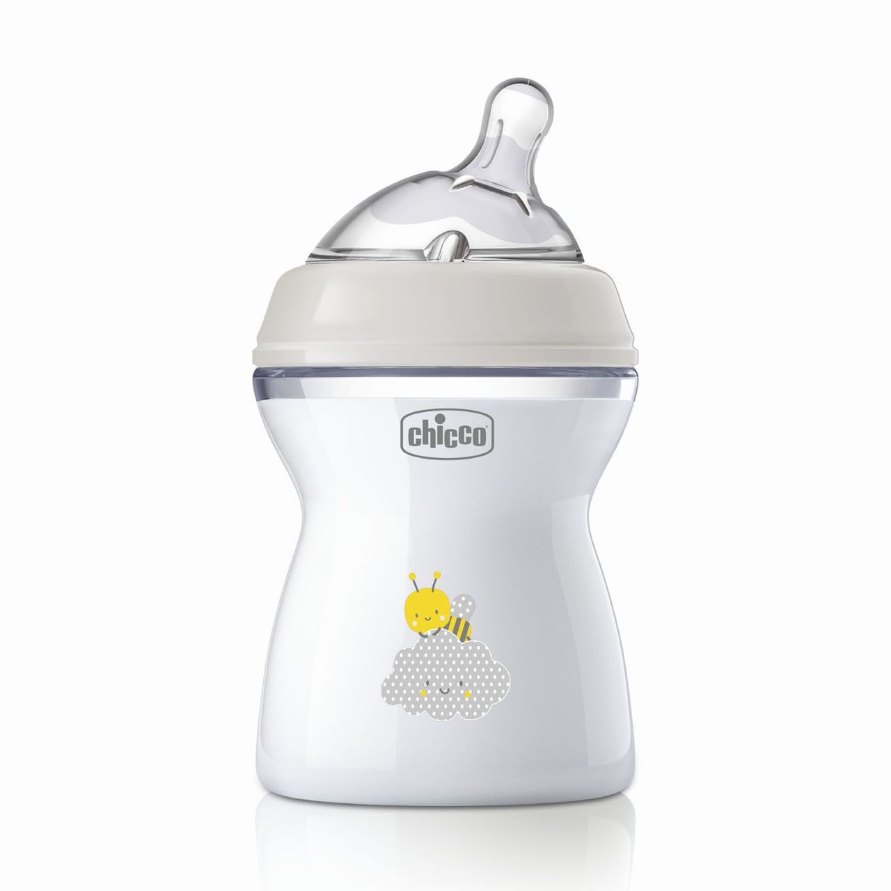 Chicco Láhev kojenecká antikolik Natural Feeling 2m+ 250 ml neutrální