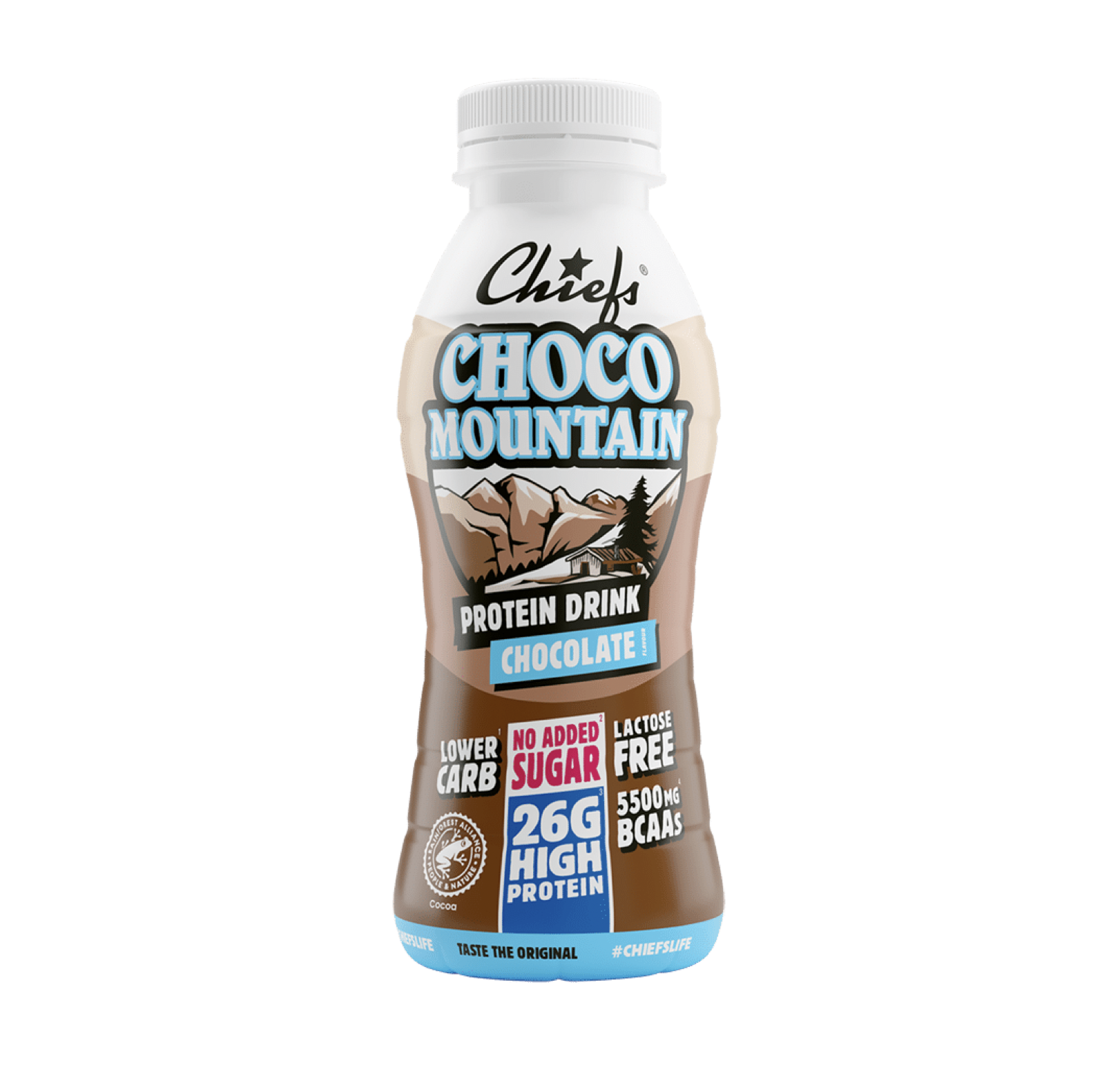 Chiefs Choco Mountain protein drink 330 ml choco
