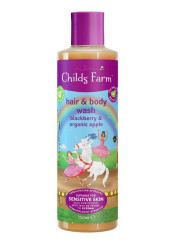 Childs Farm Mycí emulze na vlasy a tělo ostružina a jablko 250 ml