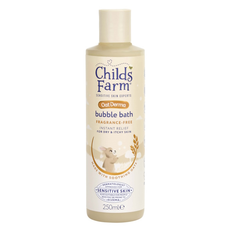 CHILDS FARM OatDerma bublinková koupel bez parfemace 250 ml