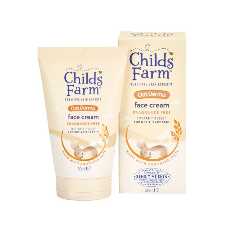 Childs Farm OatDerma Krém na obličej bez parfemace 50 ml