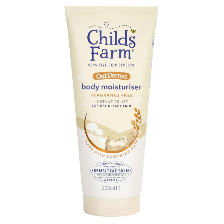 CHILDS FARM OatDerma tělové mléko bez parfemace 200 ml