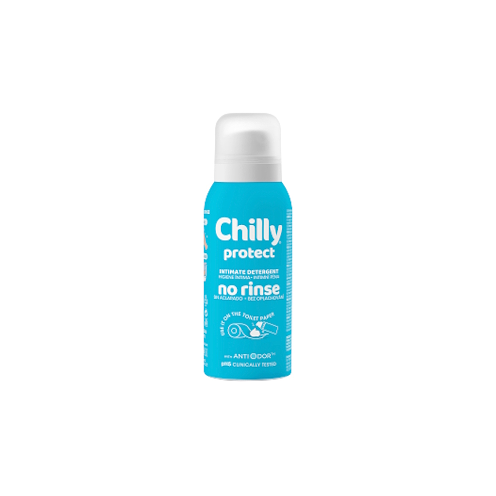 CHILLY No Rinse Protect intimní pěna 100 ml