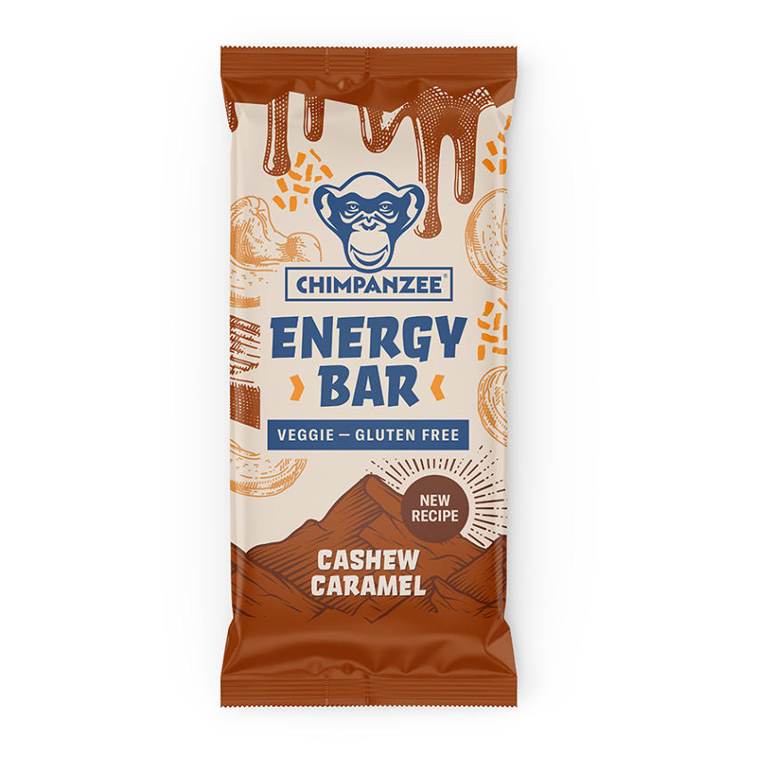 CHIMPANZEE Energy bar cashew caramel 55 g