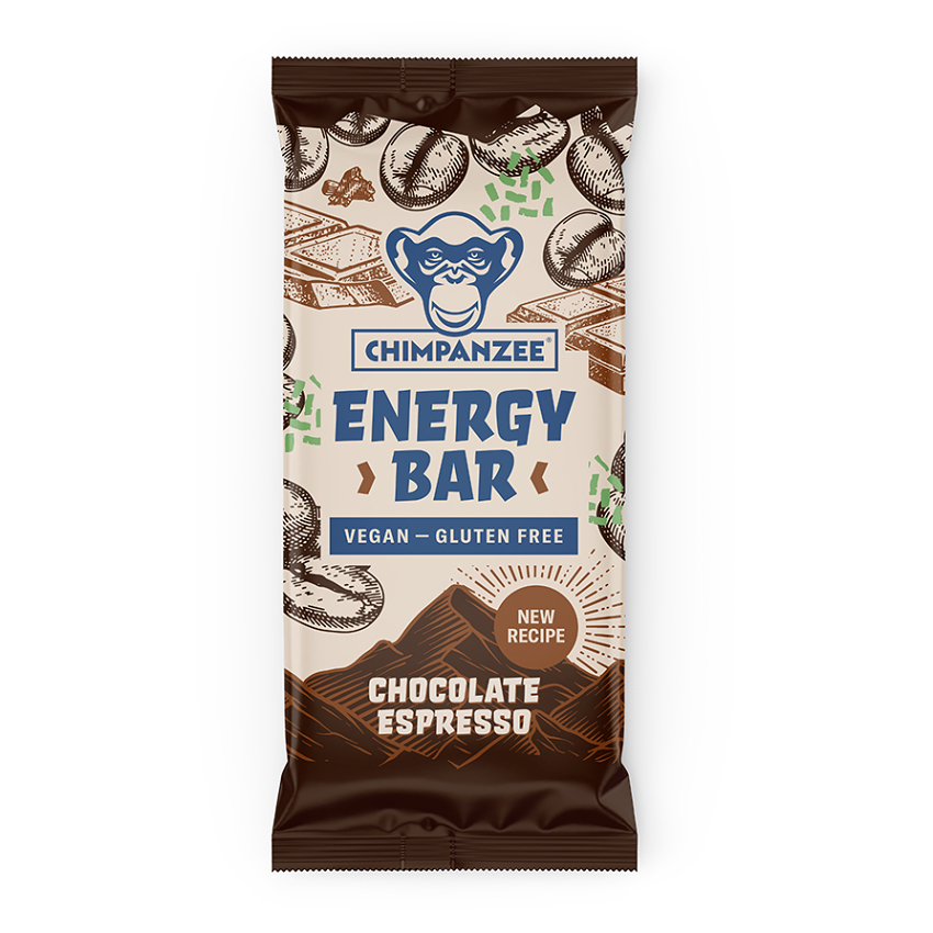 CHIMPANZEE Energy bar chocolate espresso 55 g