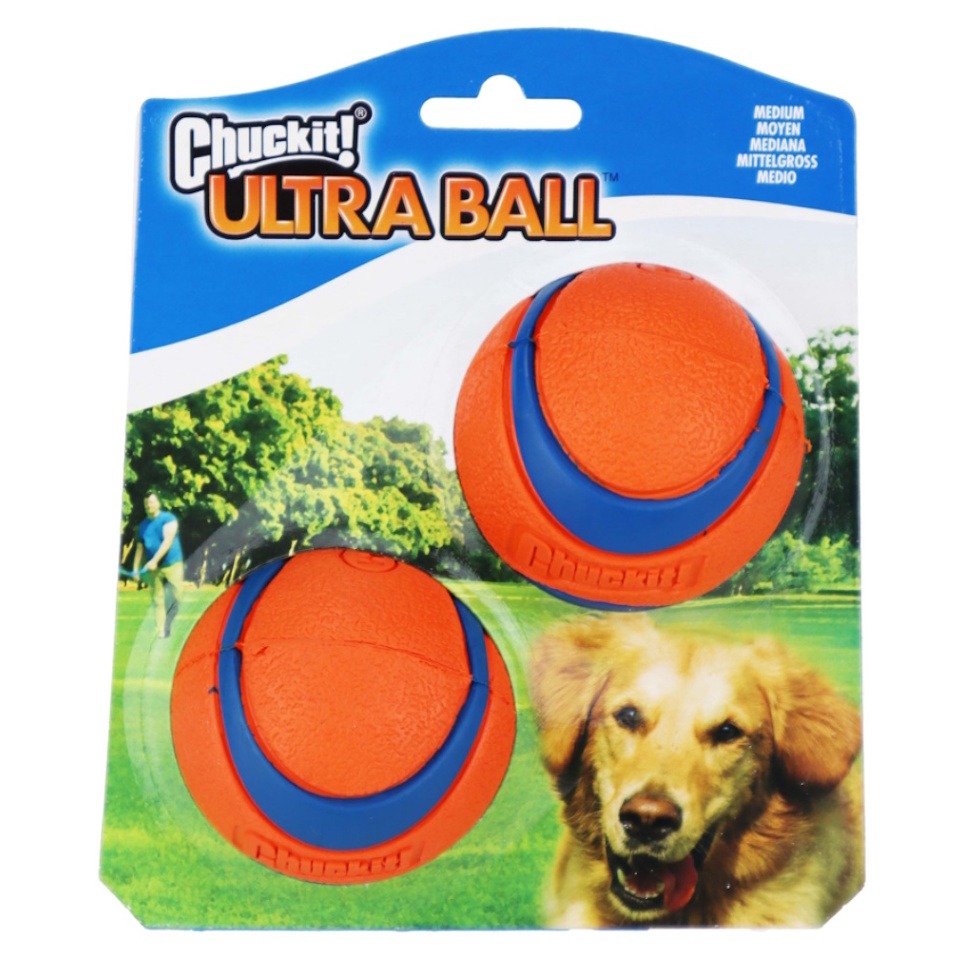 CHUCKIT Ultra Ball M 6 cm/2 ks
