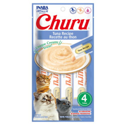 CHURU Cat Tuna pyré z tuňáka pro kočky 4x14 g