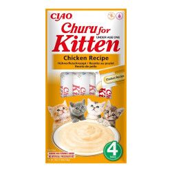 Ciao Churu cat snack Kitten kuře 4x14 g