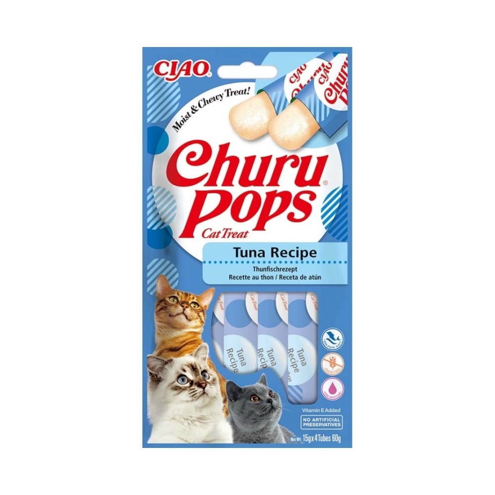 Ciao Churu Pops cat snack tuňák 4x15 g