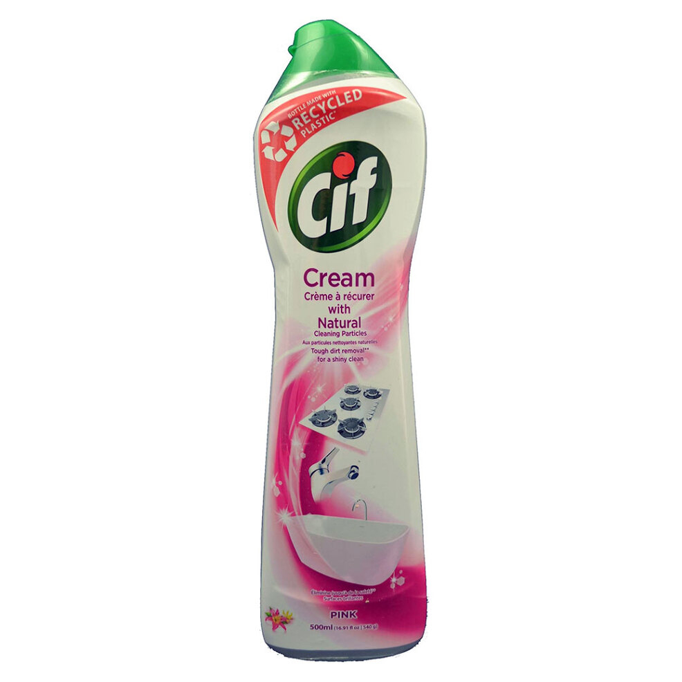 CIF Čistící krém Pink Flower 500 ml