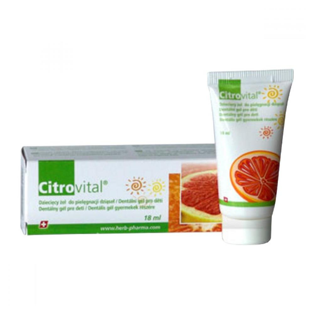 CITROVITAL Dentální gel pro děti 18 ml