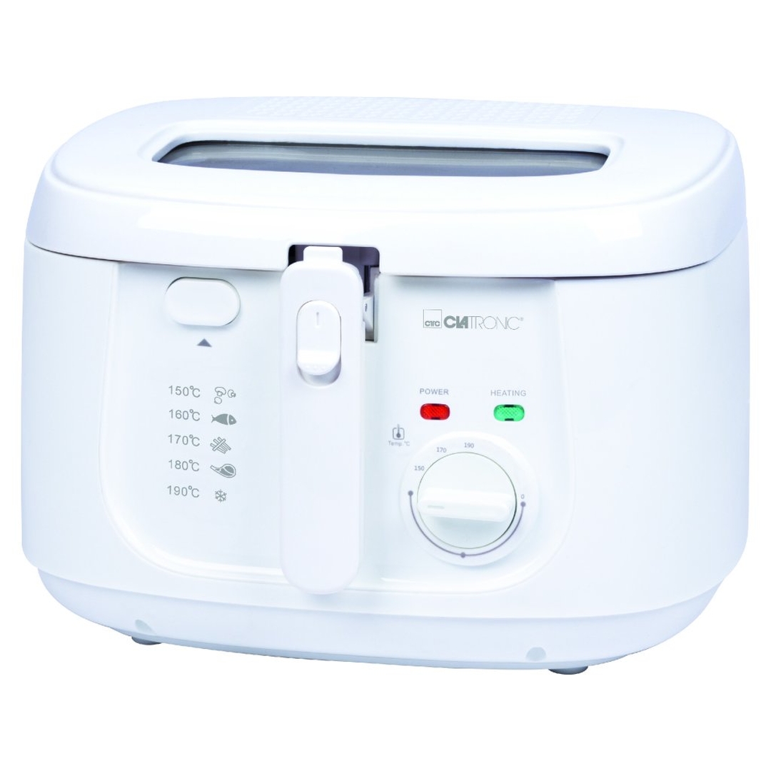 CLATRONIC FR 3771 fritéza 2.5l bílá
