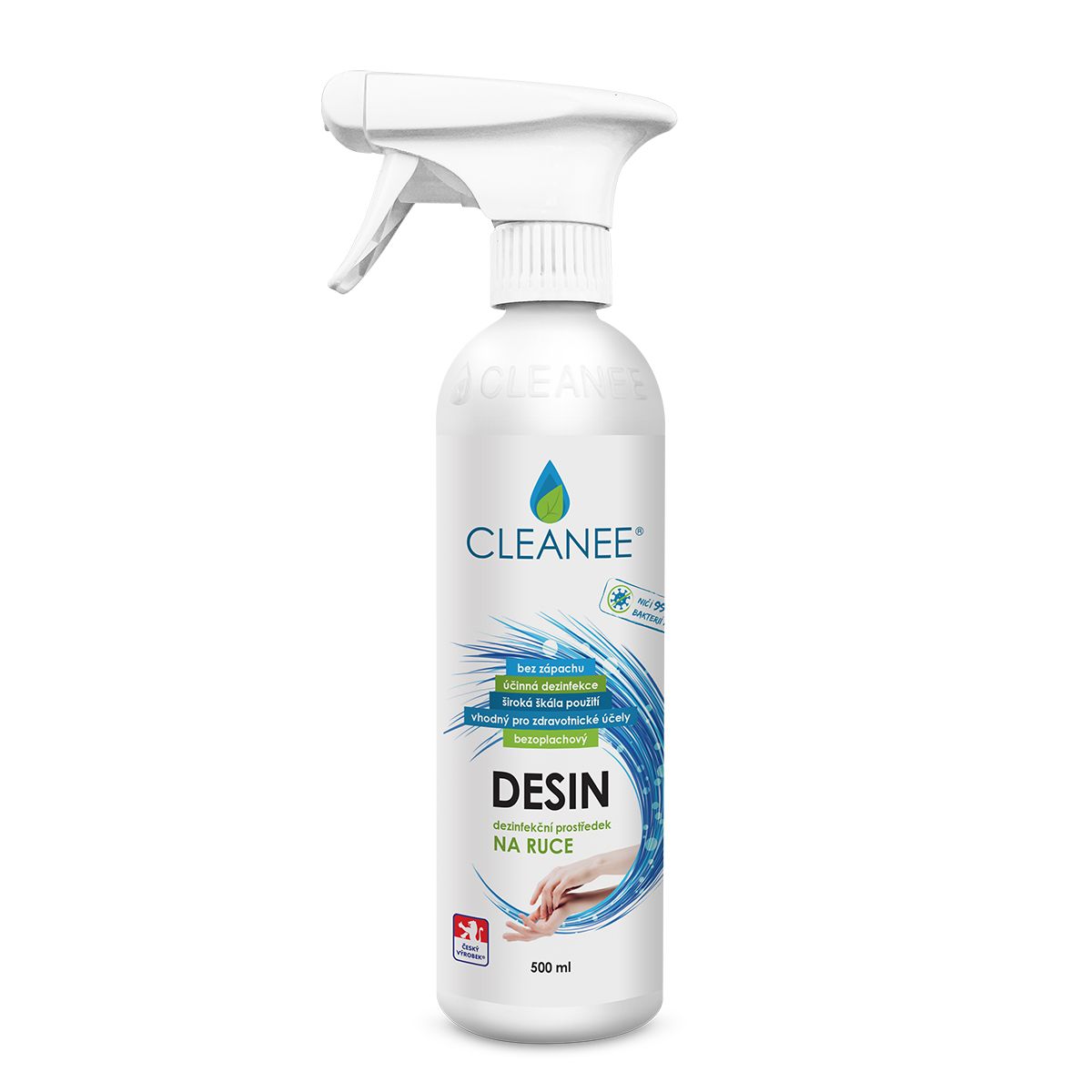 CLEANEE Desin Dezinfekce na ruce 500 ml