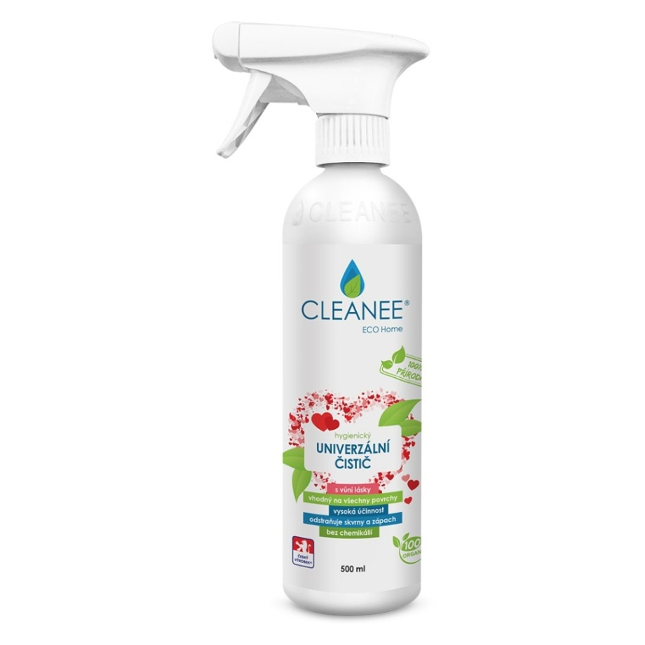CLEANEE ECO Home univerzální čistič s vůní lásky 500 ml